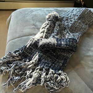 Brand new acrylic scarf and hat